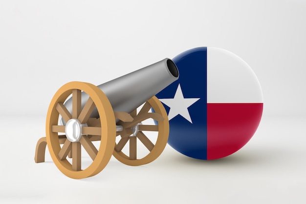 Ramadan Texas con il cannone