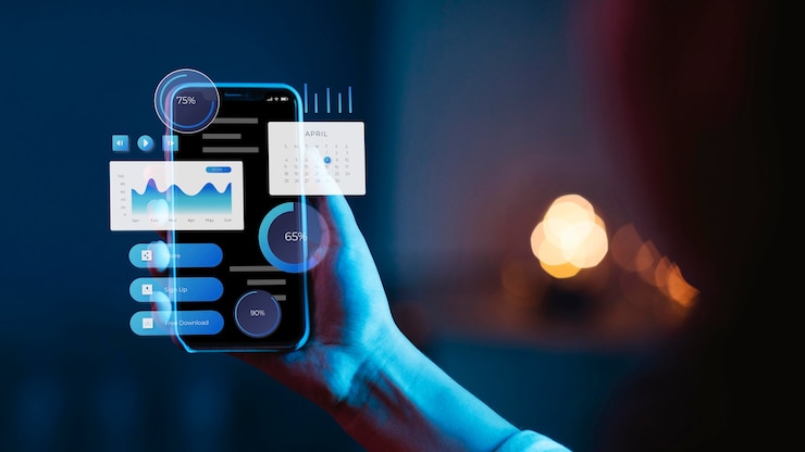 Foto gratuito rappresentazione dell'esperienza utente e progettazione dell'interfaccia