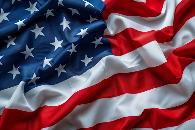 Rappresentazione della bandiera americana per la celebrazione della Giornata Nazionale della Lealtà
