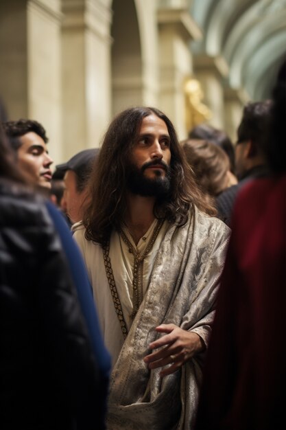 Rappresentazione di Gesù dalla religione cristiana nei tempi moderni