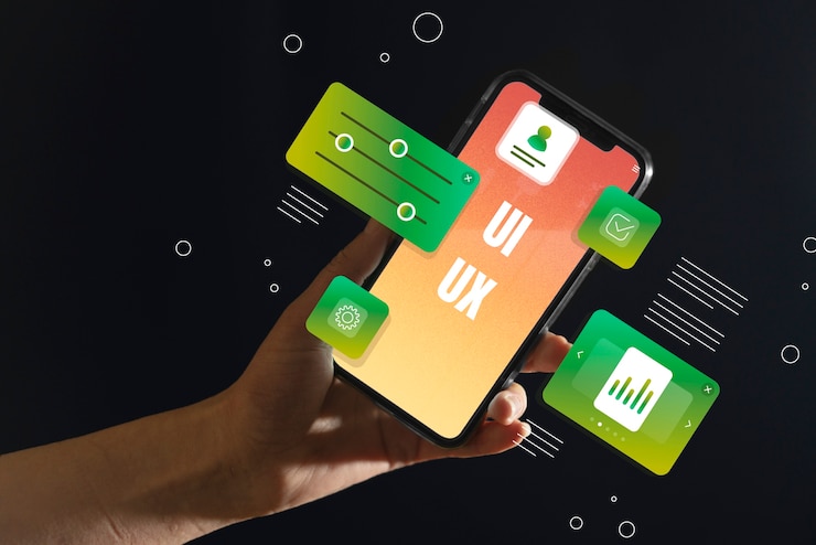 Foto gratuito rappresentazioni dell'esperienza utente e del design dell'interfaccia