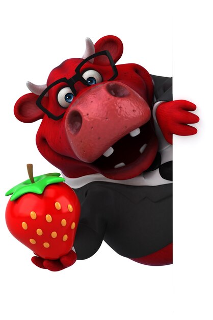 Red bull 3D'illustrazione