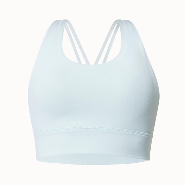 Reggiseno sportivo blu abbigliamento sportivo da donna