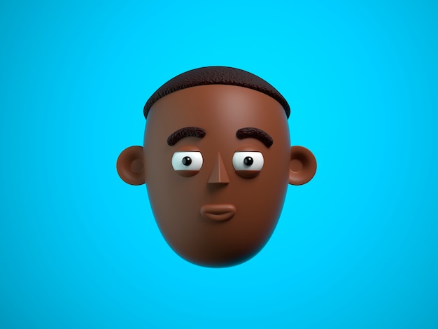 Rendering 3D dell'avatar di chiamata zoom