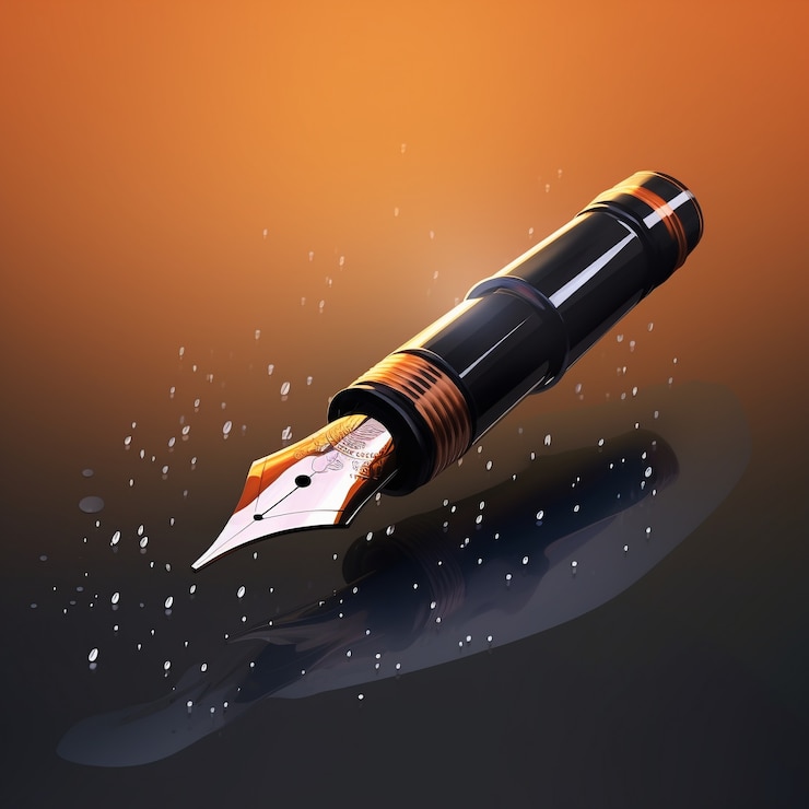 Foto gratuito rendering 3d della penna ai generata