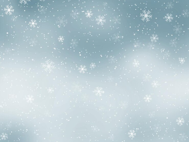 Foto gratuito rendering 3d di uno sfondo innevato di natale