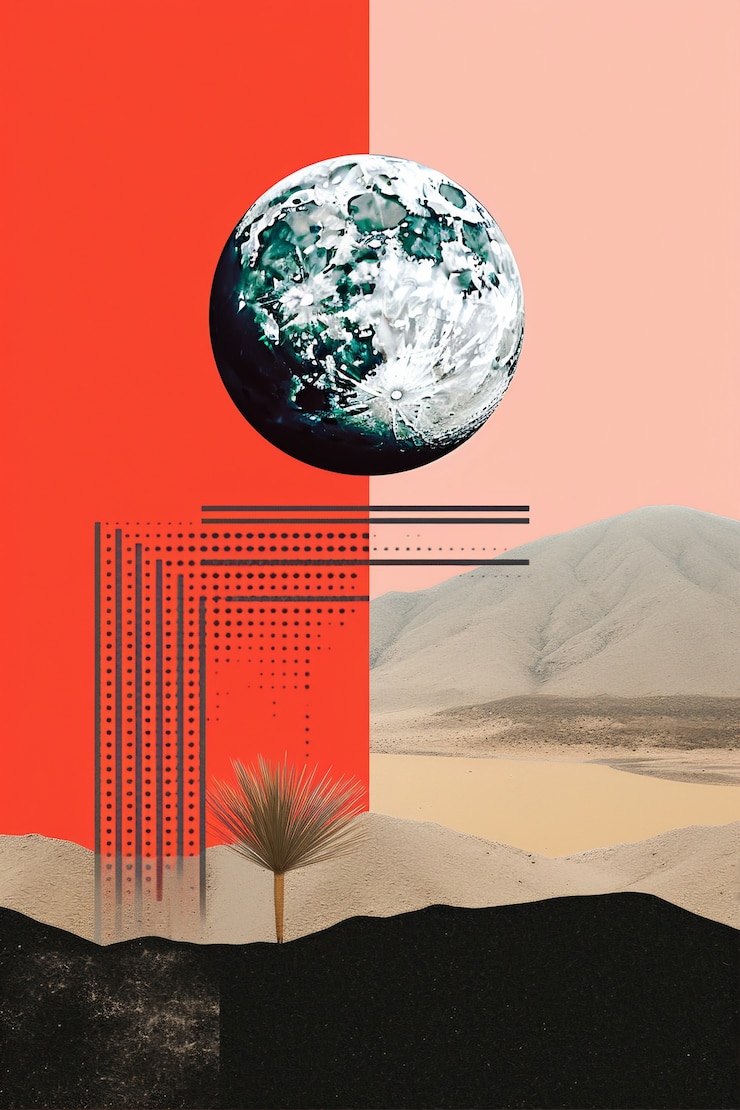Foto gratuito rendering della tavola dell'umore ispirato