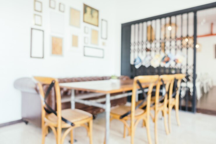 Foto gratuito ristorante sfocatura astratta