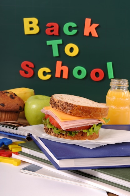 Ritorno a scuola con pranzo al sacco