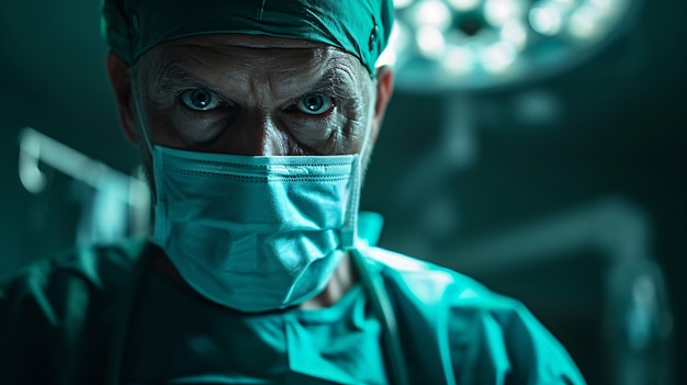 Ritratto cinematografico di un uomo che lavora nel sistema sanitario e svolge un lavoro di assistenza.