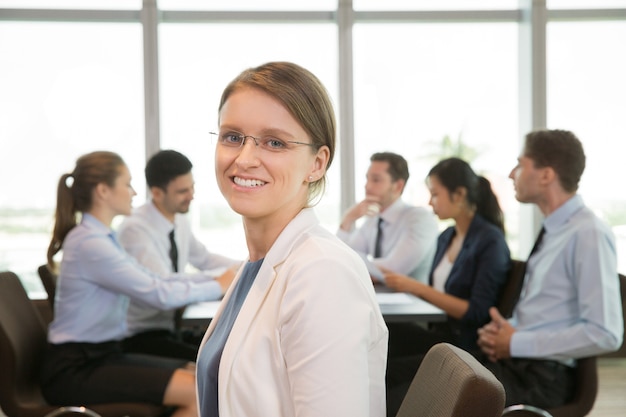 Ritratto di donna manager di successo