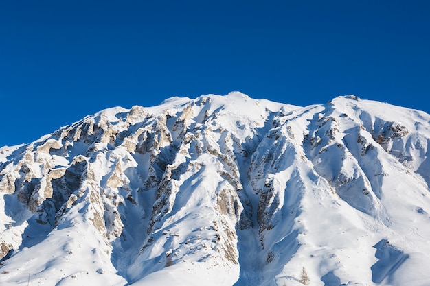 Rock presso la località di Tignes, Francia