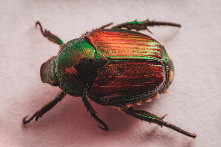 Foto gratuito scarabeo giapponese