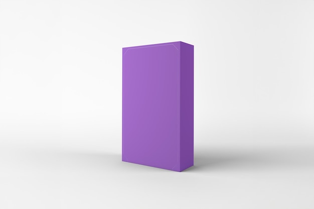 Scatola di prodotto viola