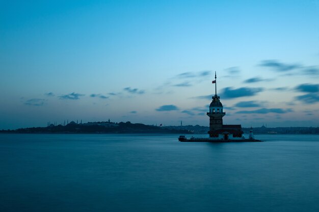 Scatto di un parco anatolico catturato all'alba in Turchia