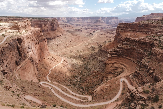 Scatto ipnotizzante del Parco Nazionale di Canyonlands, Mesa Arch Utah USA