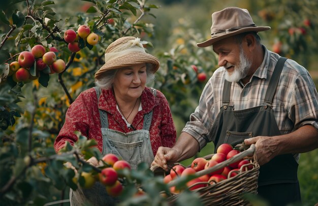 Scena cinematografica che raffigura il sostegno e la gentilezza tra le comunità di persone.