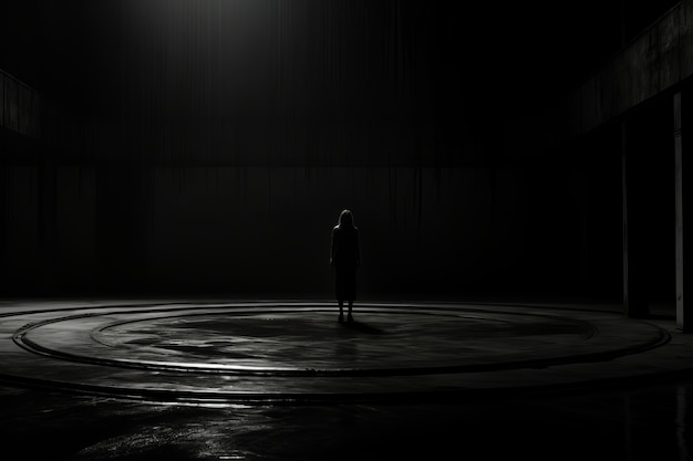 Scena di fantasia oscura