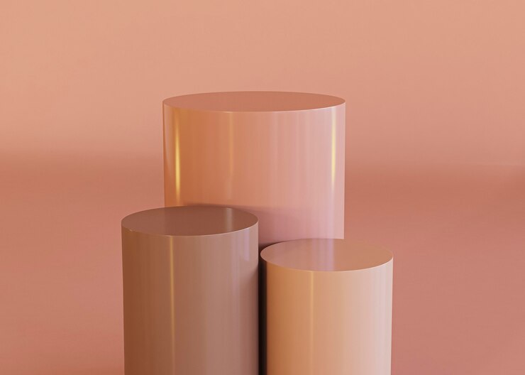 Foto gratuito scena di sfondo geometrico tridimensionale