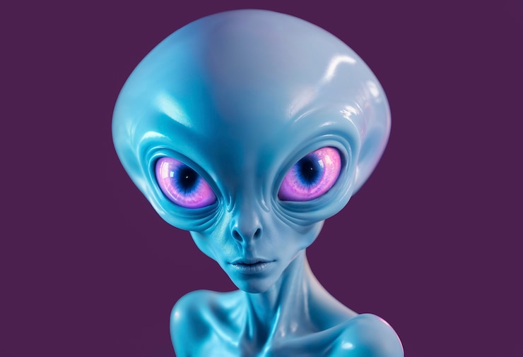 Foto gratuito scenario di fantastic alien