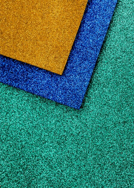 Scintillio vivido multicolore con lo spazio della copia