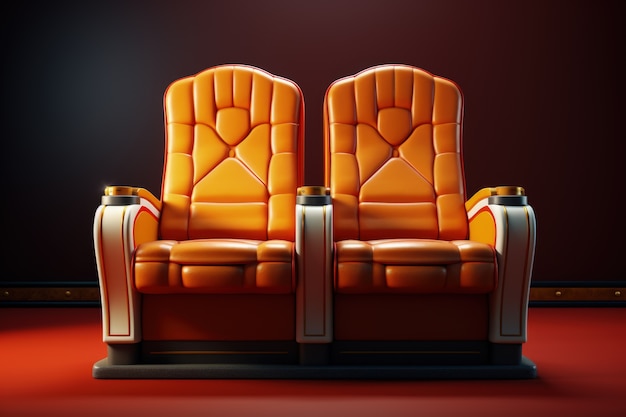 Sedili per cinema 3D
