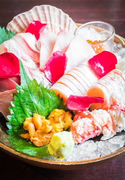 Set di sashimi
