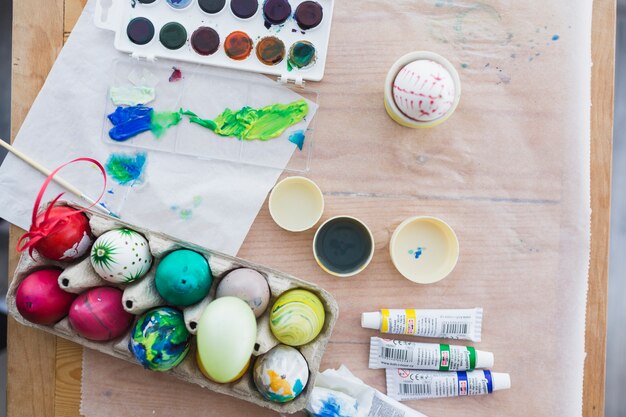 Set per colorare le uova di Pasqua