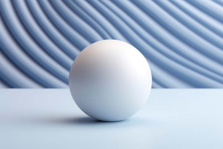 Foto gratuito sfera creativa astratta 3d