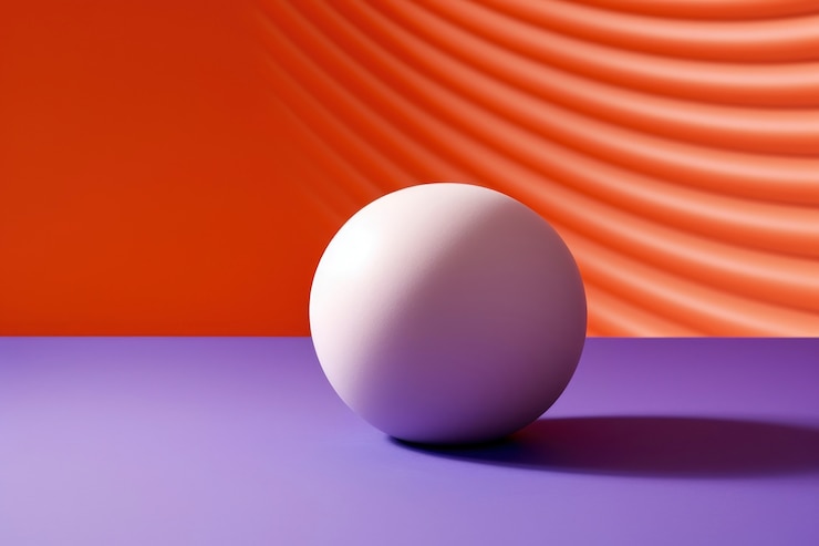 Foto gratuito sfera creativa astratta 3d