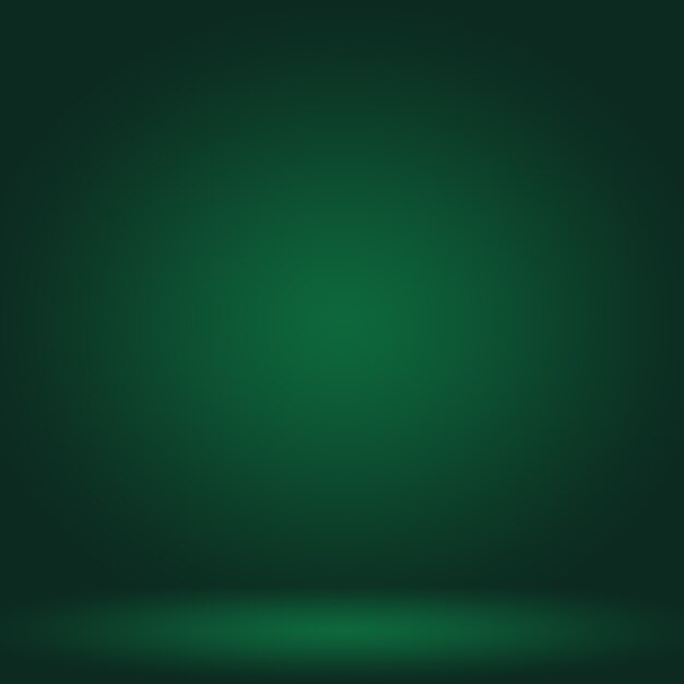 Sfocatura astratta vuota Gradiente verde Studio ben utilizzato come sfondo, modello di sito Web, cornice, rapporto aziendale