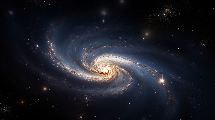 Foto gratuito sfondi di galassie fotorealistiche