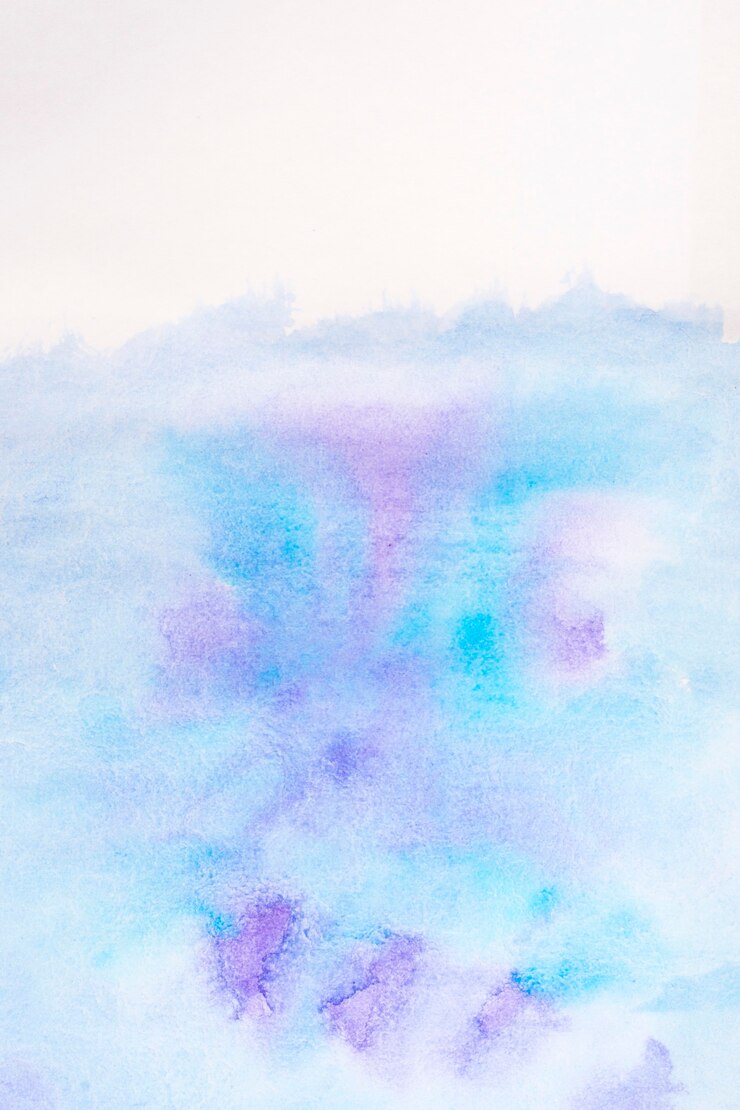 Foto gratuito sfondio acquerello blu e viola astratto