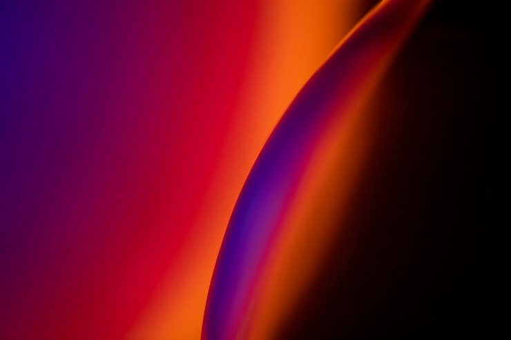Foto gratuito sfondio estetico con effetto luminoso a neon astratto