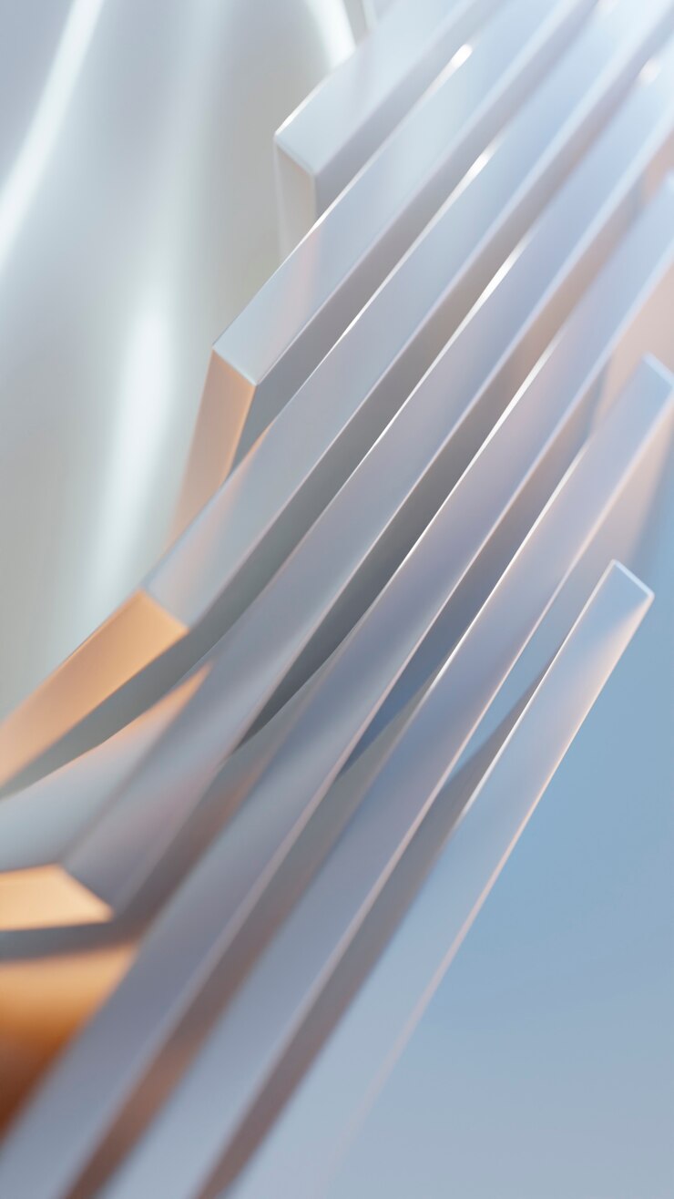 Foto gratuito sfondio verticale 3d con stile astratto