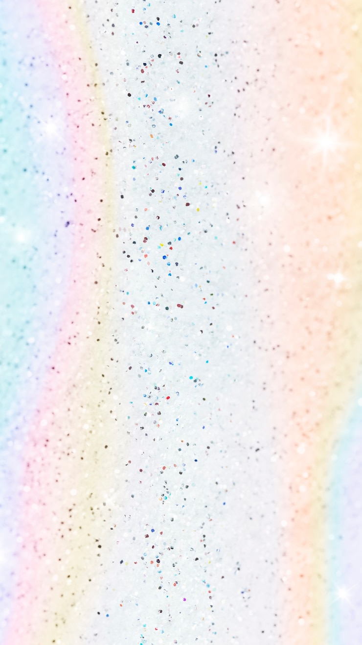 Foto gratuito sfondo arcobaleno scintillante pastello