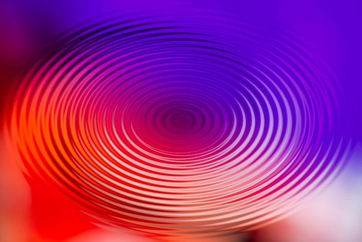 Foto gratuito sfondo artistico colorato sfocato