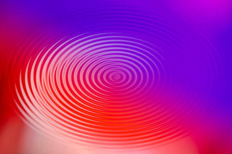 Foto gratuito sfondo artistico colorato sfocato