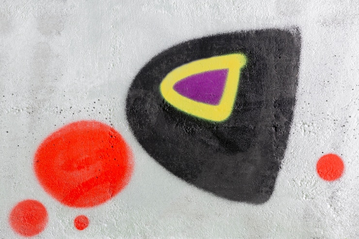Foto gratuito sfondo astratto murale graffiti abstract
