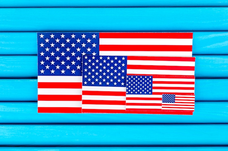 Foto gratuito sfondo bandiera americana