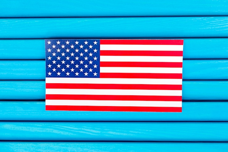 Foto gratuito sfondo bandiera americana