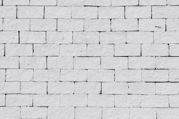 Sfondo bianco muro di mattoni astratti
