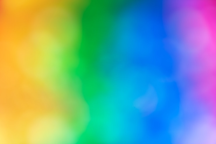 Foto gratuito sfondo colorato sfocato vivido