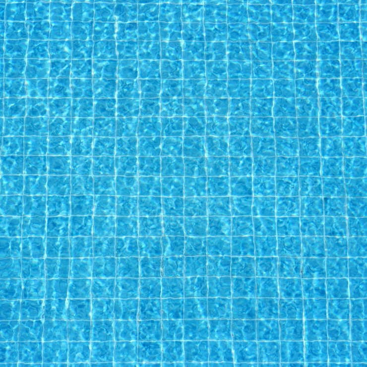 Foto gratuito sfondo d'acqua blu ondulato in piscina
