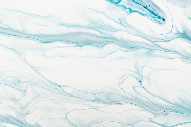 Sfondo di marmo liquido blu fai da te texture che scorre arte sperimentale