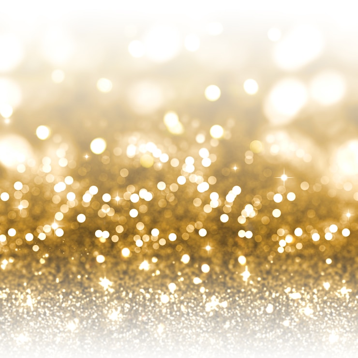 Foto gratuito sfondo di natale glitter oro