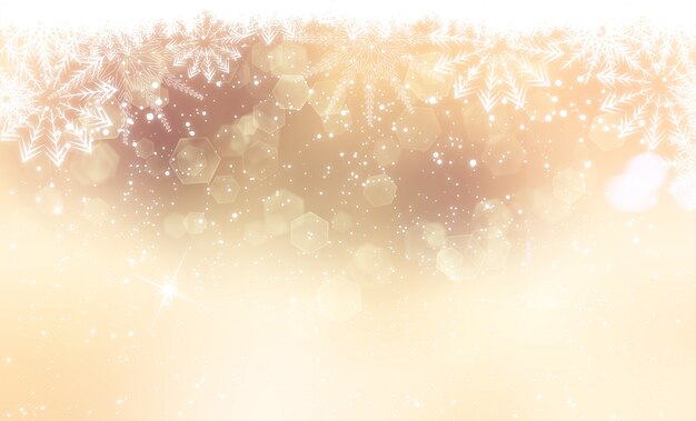 Sfondo di Natale oro