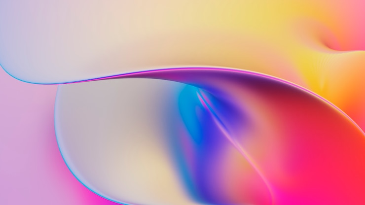 Foto gratuito sfondo fluido 3d sfumato