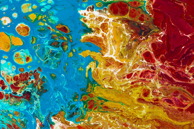 Foto gratuito sfondo psichedelico multicolore