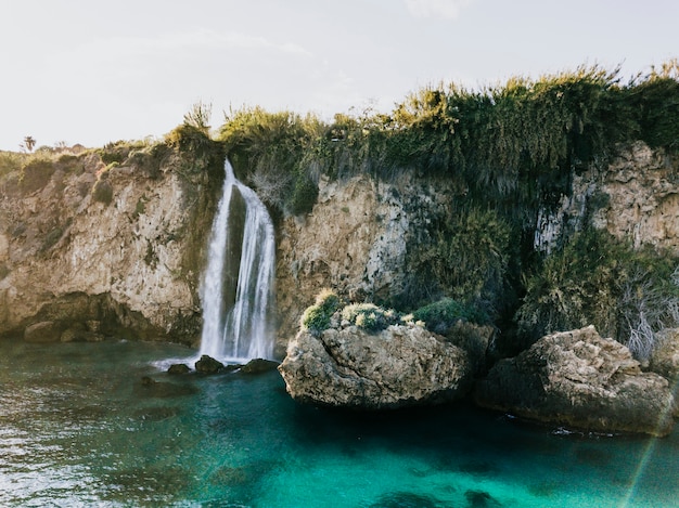 Sfondo spiaggia naturale